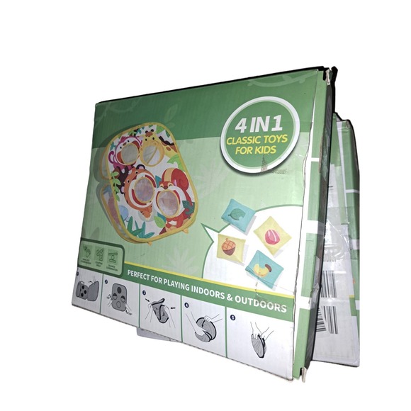 NIB- TWO Beanbag toss Games 4 in 1 games get two with an order - Picture 7 of 7